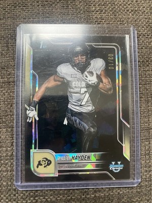 2025 Bowman U Sapphire DALLAN HAYDEN black /10 Rc #132 Colorado Buffaloes B7