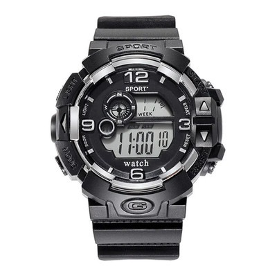 Waterproof High-End LED Sport Watch with Silicone Strap