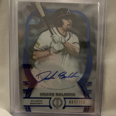 Topps Tribute 2026 Drake Baldwin Braves Tribute Auto TA-DB 001/150