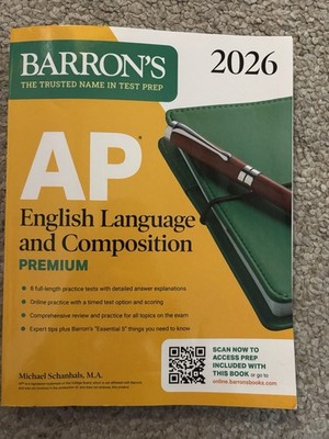 Barron's Test Prep Ser.: AP English Language and Composition 2026 Paperback