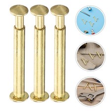 20 Sets Folding Fan Axle Rivet Nail Nut Repair Kit Handheld Fans Central