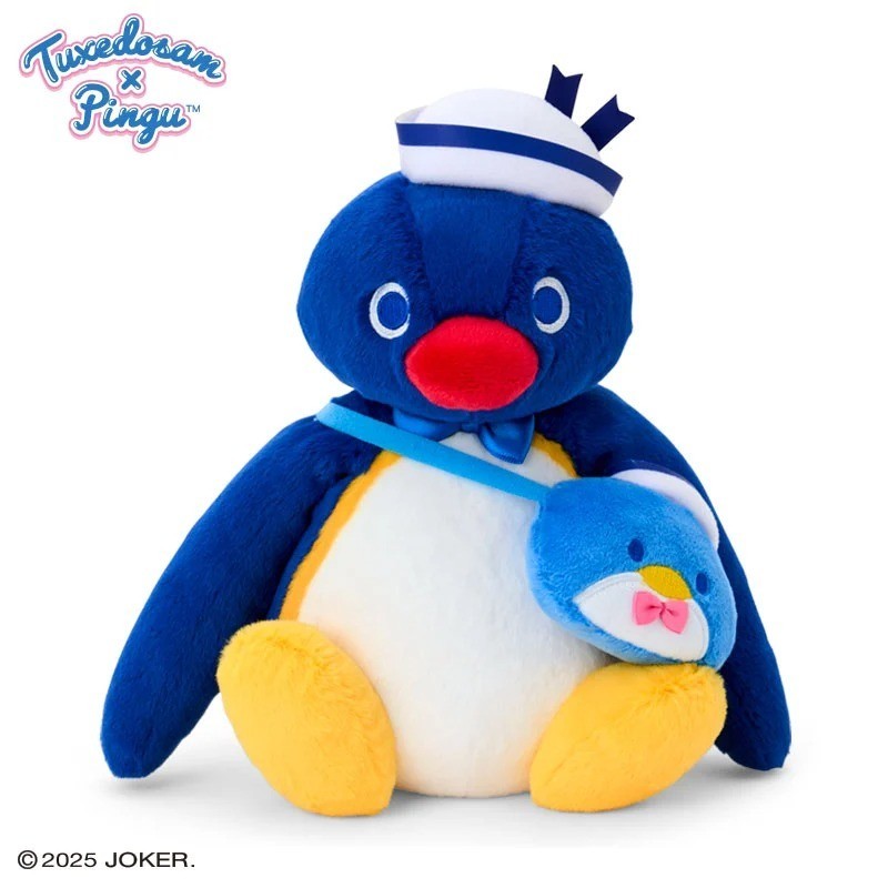 penguin-panda さま Sanrio Character Tuxedo Sam x Pingu Stuffed toy S Size Plush