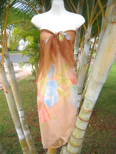 Beach Bikini Cover-up Wrap Skirt Dress 