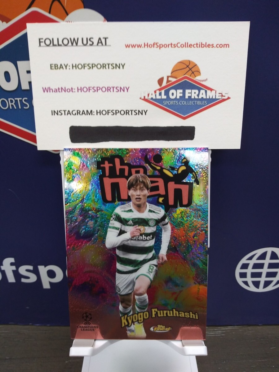 2023 TOPPS FINEST UEFA KYOGO FURUHASHI THE MAN ROSE GOLD 19
