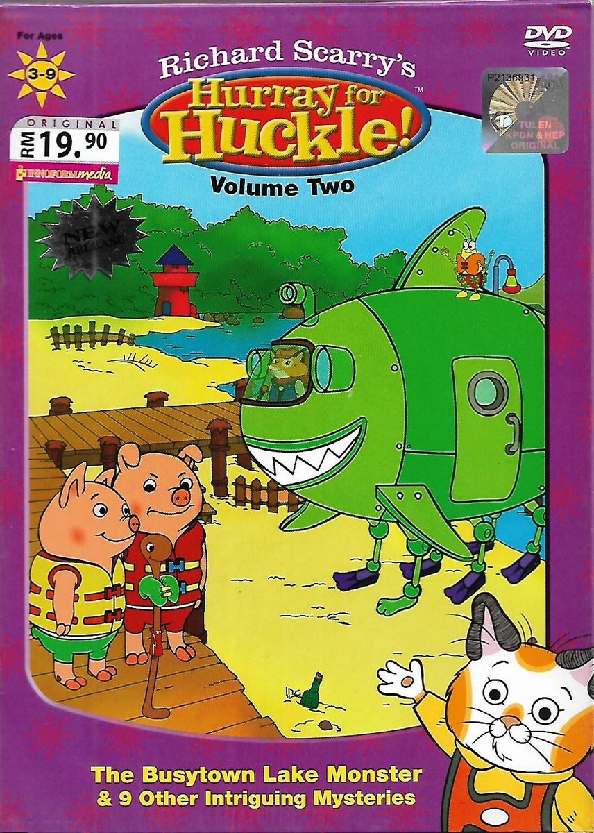 Richard Scarry Busytown Mysteries Hurray for Huckle DVD