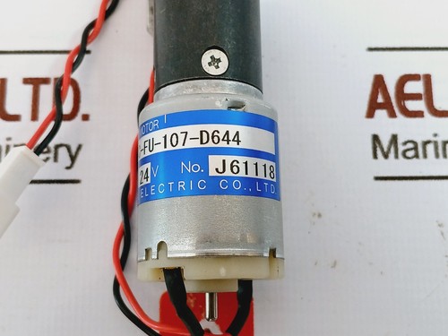 Tsukasa Electric TG-47C-FU-107-D644 DC Geared Motor 24V J61118 - Picture 6 of 9