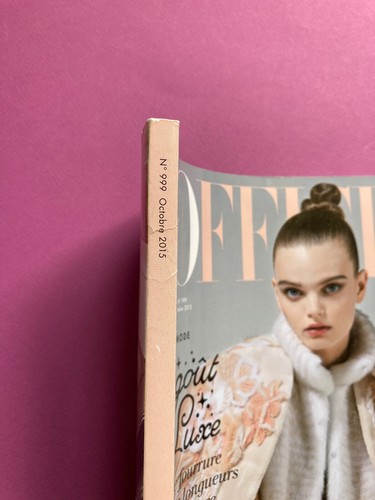 L'Officiel mode 999 octobre 2015 magazine Paris Marthe Wiggers revue fashion - Picture 2 of 11