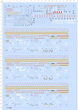 1/700 USN LHA-1 Tarawa class Amphibious assault ship Markings Water Slide Decal
