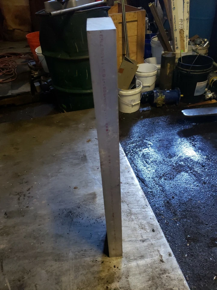 2" X 5" ALUMINIO 6061 BARRA PLANA 30&5/8" largo SÓLIDO T6511 barra de molino extruido stock Foto 3 de 4