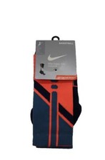 Nike Hyper Elite Cushioned Basketball Crew Socks Pink/Gray S Wmn 4-6 YTH 3Y-5Y 