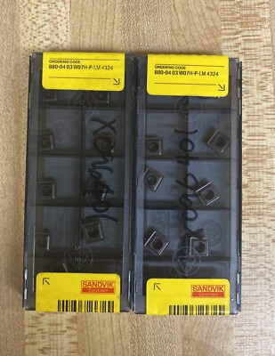 SANDViK Insert 880-04 03 W07H-P-LM 4324