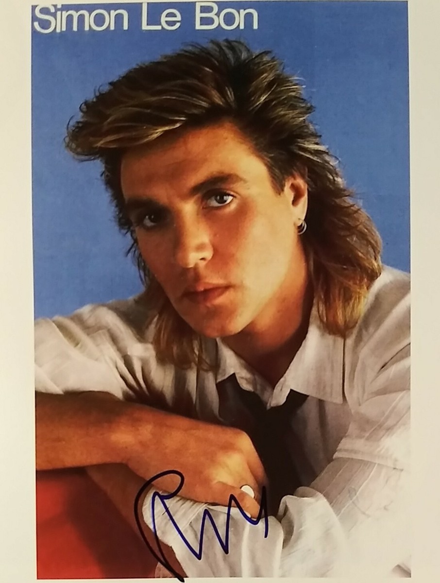 Simon Le Bon signed 8 x 10 | eBay