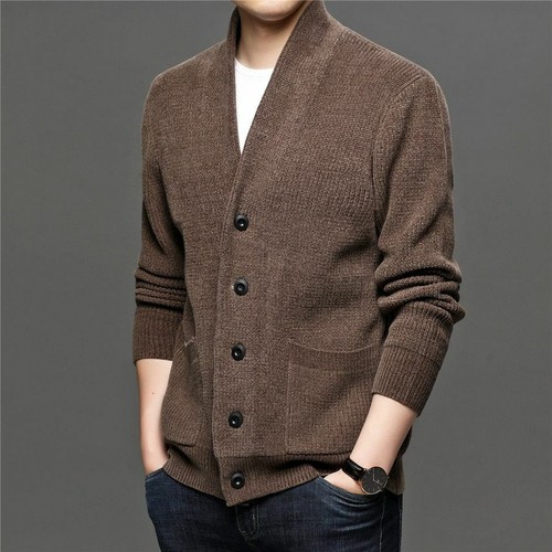 Men's Knitwear Casual Cardigans Single 