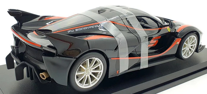 1:18 Maisto Ferrari FXX-K  #5 Fu Songyang Black w/ Orange Accents | Diecast NEW
