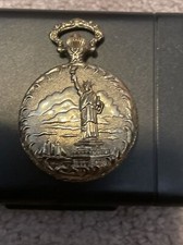 Pocket Watch Statue Of Liberty