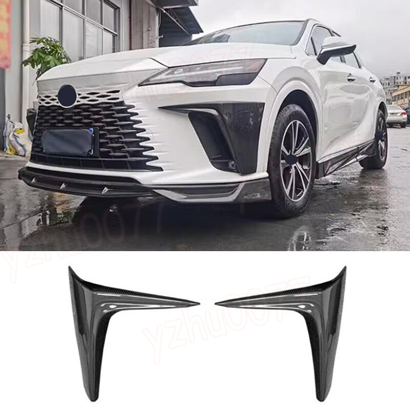 For 2023-2024 Lexus RX 350 350h Carbon Fiber Fog Lights Eyebrow
