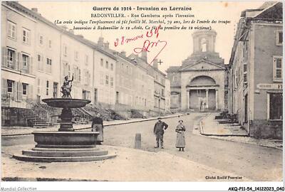 AKQP11-1108-54 - BADONVILLER - Gambetta Street After the Invation