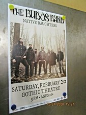 BUDOS BAND w/ NATIVE DAUGHTERS Gothic Theatre Denver 2016 Flyer axs.com