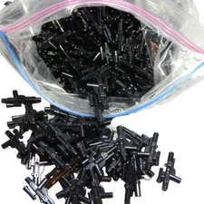 LEGO Star Wars Short Blaster Lot of 10 Short Black Gun Weapons Accessories