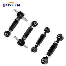 Black Billet Rear Adjustable Upper Cambertoe Arm For Honda Civic Ef Eg Ek Crx Black Billet Rear Adjustable Upper Cambertoe Arm For Honda Civic Ef Eg Ek Crx
