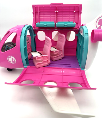 Barbie Pink Jumbo Jet Airplane Plane by Mattel