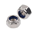 <!--F#f_0-->M6 Nyloc Nylon Insert Nuts Hex Lock Nut Nutsert Stainless Steel 304 Metric 50x<!--F/-->