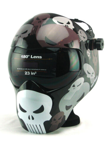 Punisher Save Phace Welding Helmet EFP Eye Safety Marvel Extreme F-Series New - Picture 3 of 6