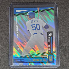 Mookie Betts 2020 Panini Chronicles Unparalleled Orbit /10 SSP #29 LA Dodgers