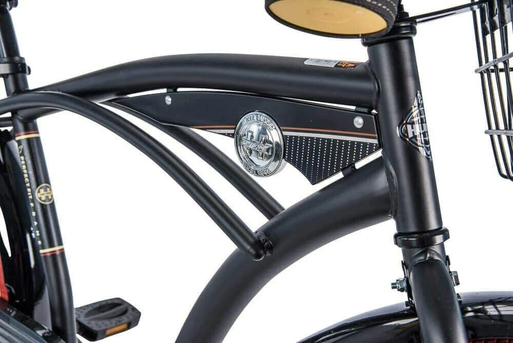 Huffy 26 Nel Lusso Men s Cruiser Bike Matte Black 28914566092 eBay