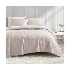 BOURINA Reversible Bedspread Coverlet Set - Pre-Washed Microfiber Ultra Soft ...