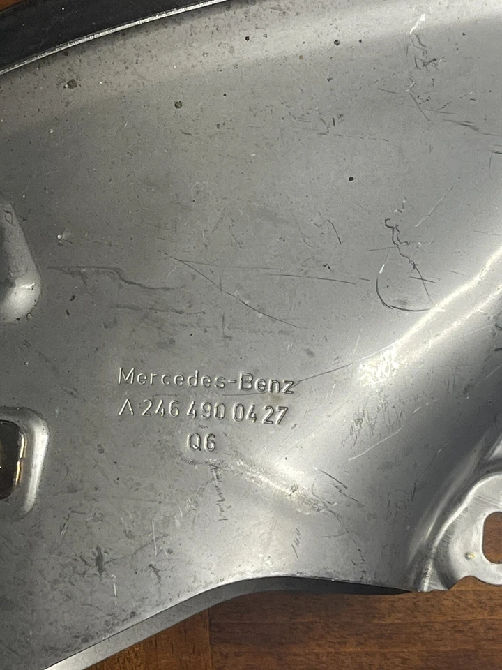 Mercedes Benz Clase B 246 2012 2018 escape trasero derecho silenciador punta tubo de escape OEM Foto 3 de 4