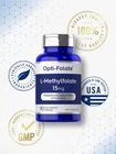 L Methylfolate 15mg | 90 Capsules | Max Potency | by Opti-Folate