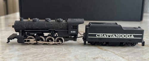 HO Scale Tyco Chattanooga Locomotive # 638 - Tested, Runs Well