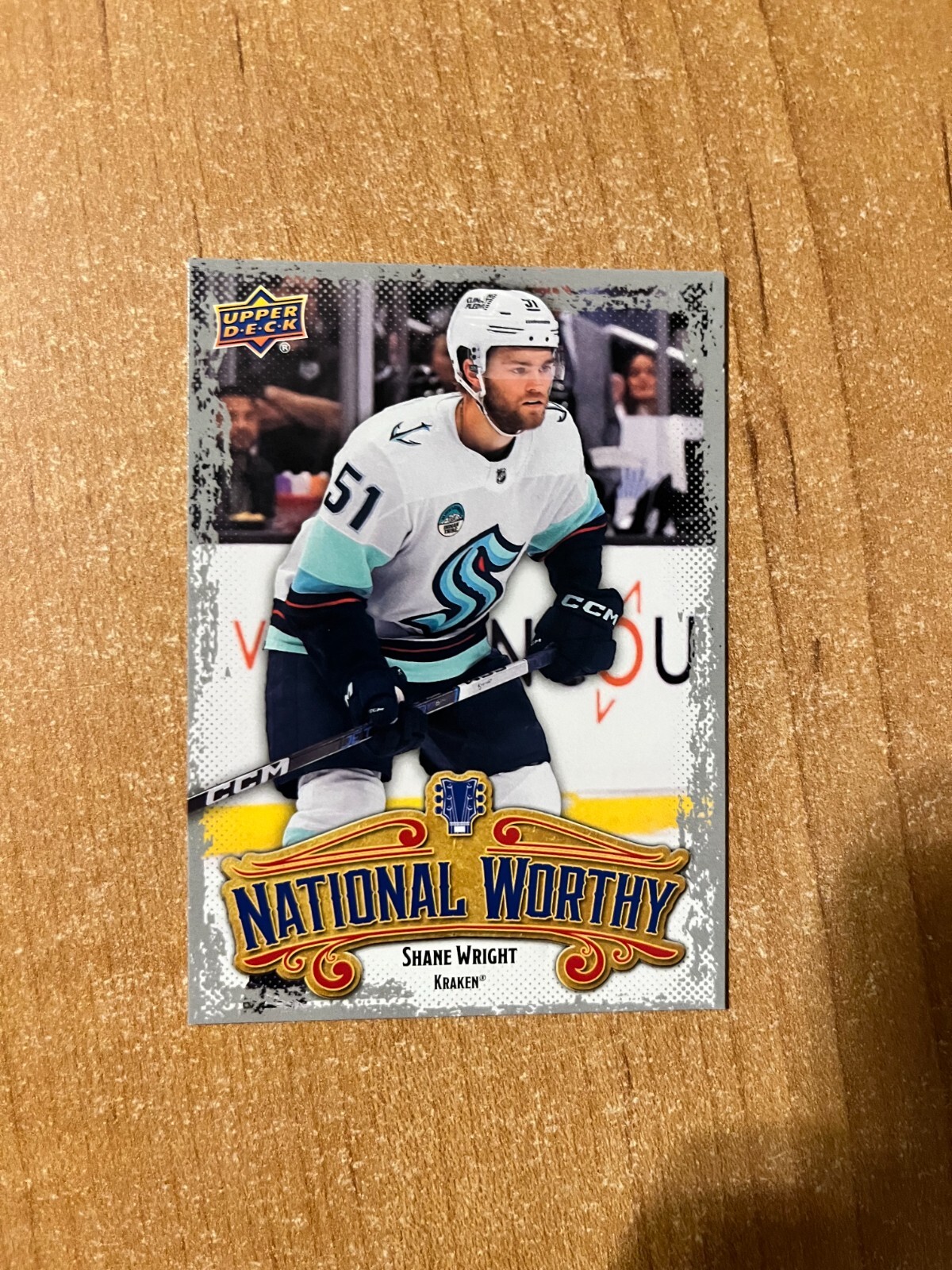 2024 Upper Deck National Convention - Shane Wright - National Worthy Promo