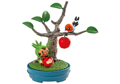 RE-MENT Pokemon Bonsai 2 Small Four Seasons Story Figure Chespin & Fletchling