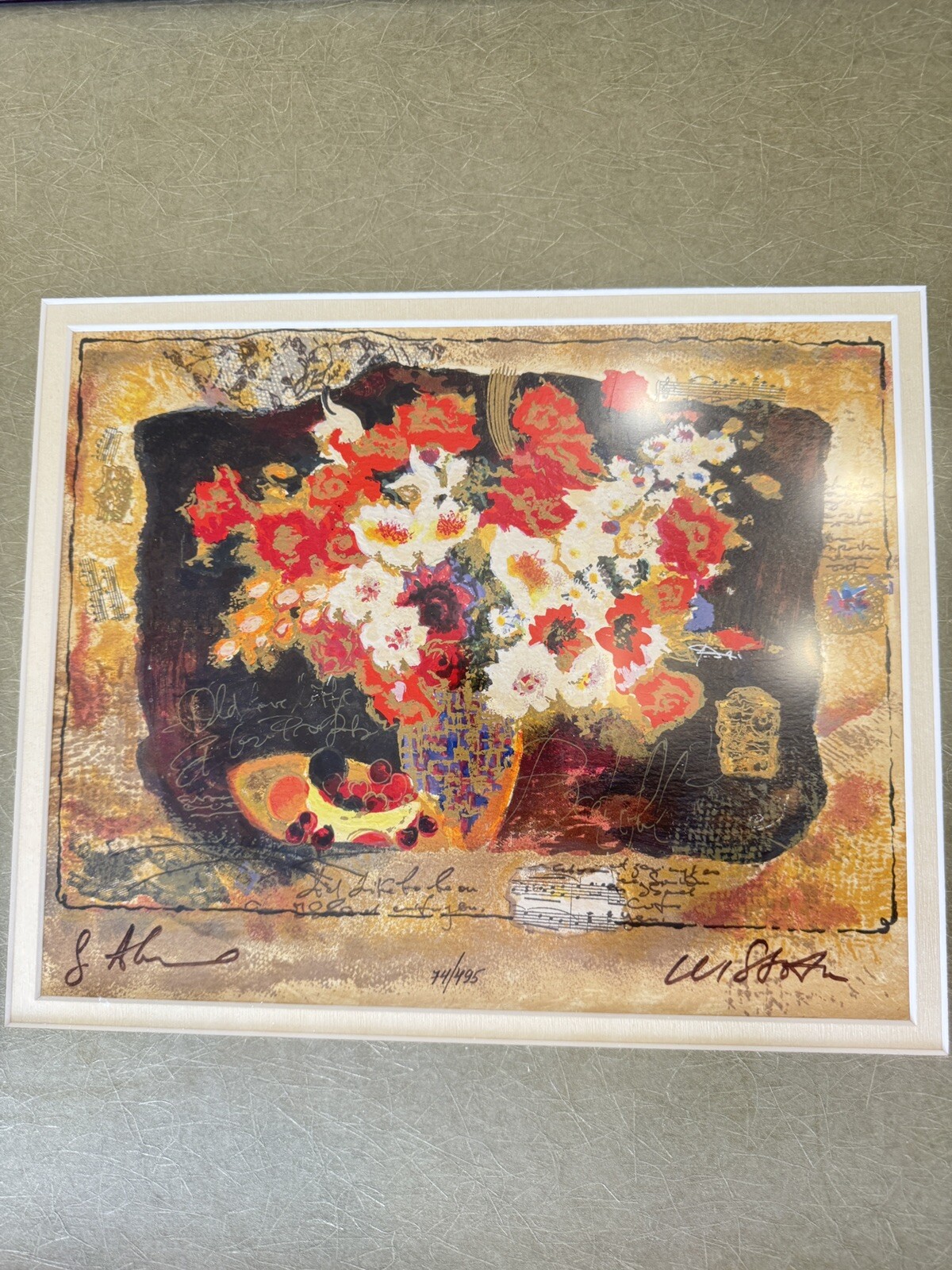 Alexander Wissotzky Hand Signed & Numbered Limited Edition Serigraph 12x10