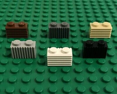 4223303_LEGO Profile Brick 1x2 _Reddish Brown Lot of 10 2877