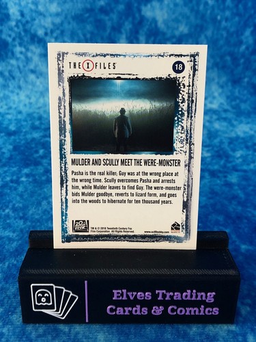 The X-Files: Seasons 10 & 11 SINGLE Non-Sport Trading card by Rittenhouse 2018 - Picture 40 of 182