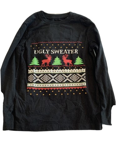 Gap Kids Ugly Sweater Tee Size Small 