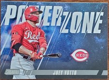 2022 STADIUM CLUB JOEY VOTTO CINCINNATI REDS POWER ZONE INSERT CARD #PZ-14 NM