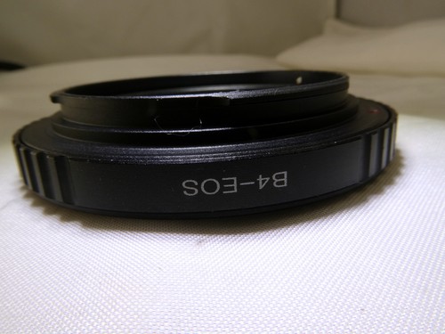 B4 2/3" Canon Lens mount adapter ring to EOS EF-S SLR Cameras T6i 70D 80D 5D III - Picture 5 of 9