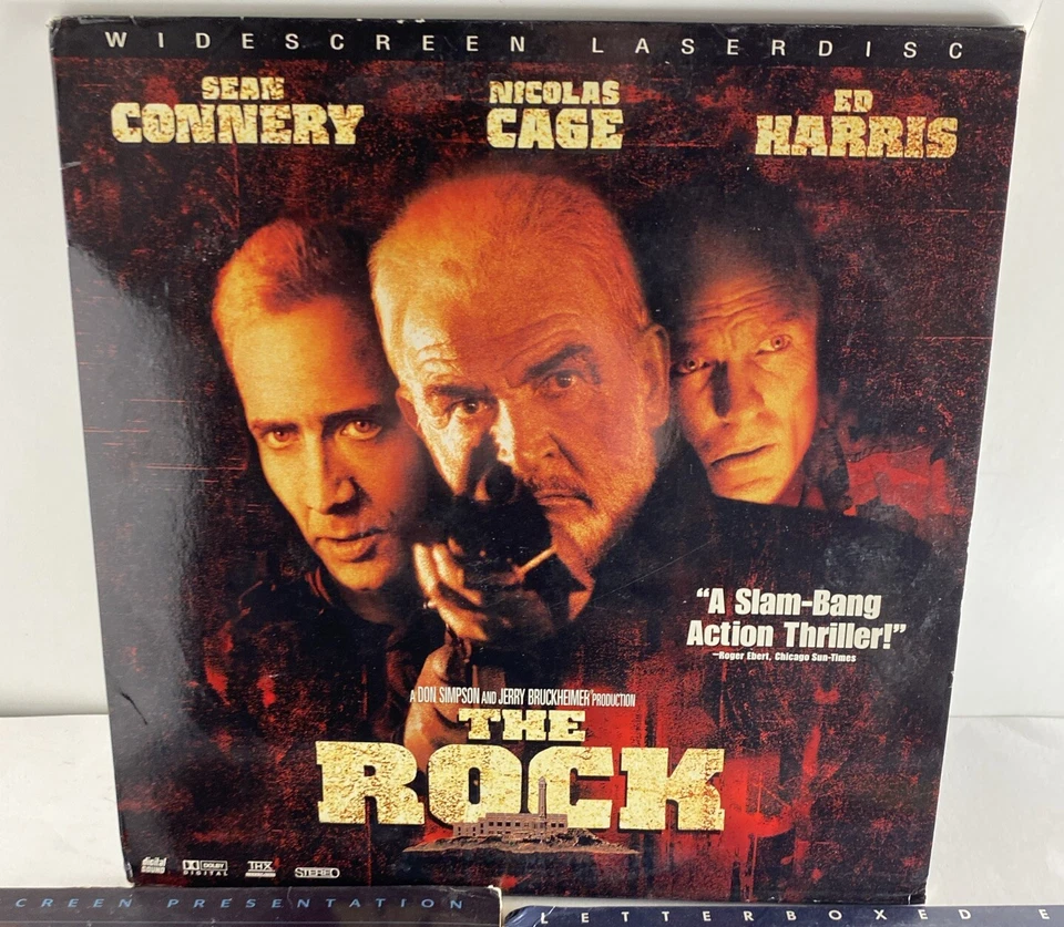 Лазерный диск Шон Коннери лот из 3 The Rock DragonHeart первый рыцарь Николас Кейдж - Изображение 2 из 4