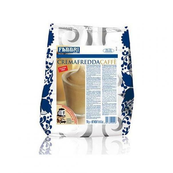 FABBRI CREMA FREDDA CAFFE' IN POLVERE 750G (70 PORZIONI) SENZA GLUTINE