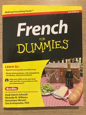 French For Dummies: with CD by Michelle M. Williams, Dominique Wenzel, Zoe...