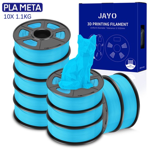 JAYO 10 rolek 1,1KG PLA Classic PLA+ JEDWAB Mata PETG ABS 1KG 1,75 mm Filament 3D - Zdjęcie 46 z 149