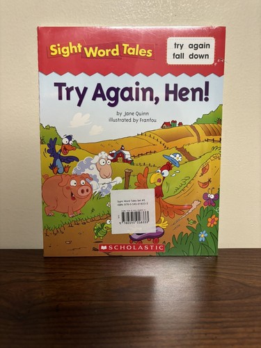 (8) SCHOLASTIC Sight Word Tales Paperback Books "New Factory-Sealed" Home School