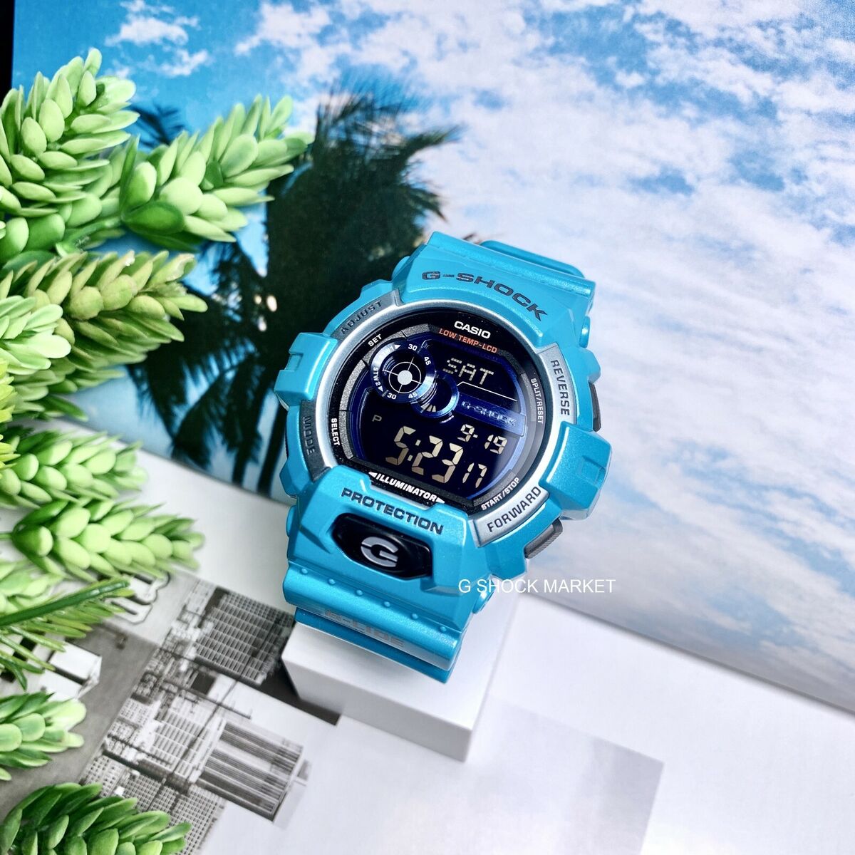 ⭐レア⭐G-SHOCK GLS-8900-2JF G-LIDE メタリックブルー