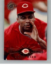 1995 Stadium Club Jose Rijo 157 Virtual Reality Cincinnati Reds