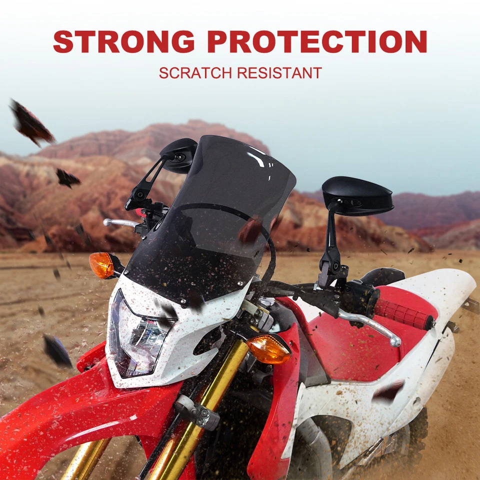 Fit For Suzuki DRZ400SM 2005-2024 Wind-screen Additional Cover Shape Deflector - image 4 of 4