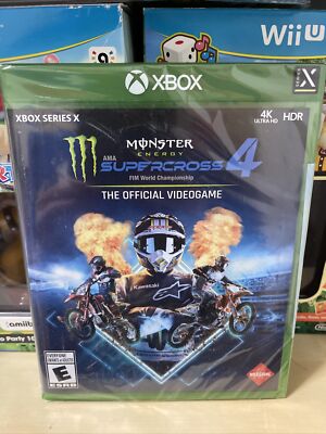 Monster Energy Supercross 4 - Standard Edition Microsoft Xbox Series X 4K HDR